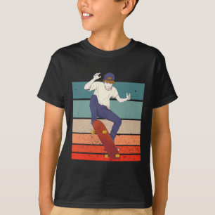 Jungen Skater Junge Skateboardfahren Skate Kultur T-Shirt