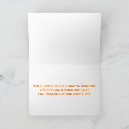 **JUNGEN SON** IN HALLOWEW KARTE (Innenseite)