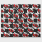 Jungen-Spielwaren-rotes Sport-Auto Geschenkpapier (Flach)