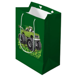 Jungen St. Patricks Day Kleinkind Glücklicher Mons Mittlere Geschenktüte