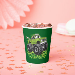 Jungen St. Patricks Day Kleinkind Glücklicher Mons Pappbecher