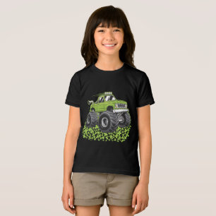 Jungen St. Patricks Day Kleinkind Glücklicher Mons Tri-Blend Shirt