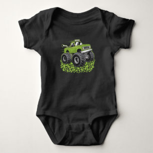 Jungen St. Patricks Tag Kleinkind Glücklicher Mons Baby Strampler
