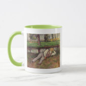 Jungen-Stillstehen Pauls Cezanne | Tasse (Links)