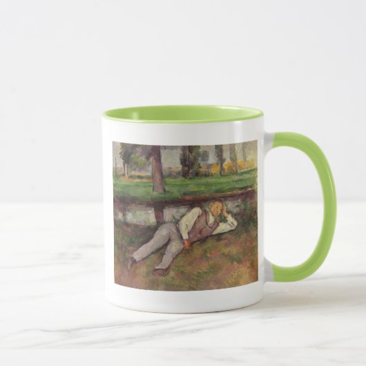 Jungen-Stillstehen Pauls Cezanne | Tasse (Rechts)