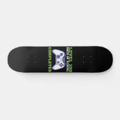Jungen Stufe 100 Tage Schule abgeschlossen Skateboard (Horizontal)