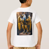 Jungen T-Shirt Roboter Adler (Rückseite)
