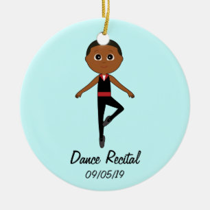 Jungen-Tänzer: Keramik Ornament
