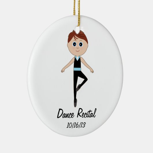 Jungen-Tänzer: Keramikornament (Rechts)