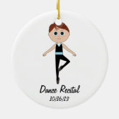 Jungen-Tänzer: Keramikornament (Hinten)