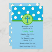 Jungen-Taufe-Einladung Einladung (Vorne/Hinten)