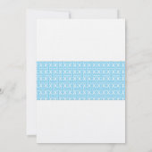 Jungen-Taufe-Einladung Einladung (Rückseite)