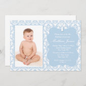 Jungen-Tauftaufeeinladungen Einladung (Vorne/Hinten)