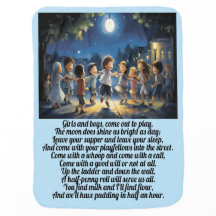 Jungen und Mädchen - Kinderzimmer Rhyme Baby Blank