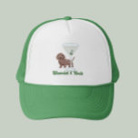 Jungen und Martinis Truckerkappe<br><div class="desc">Mit diesem Weenies & Martinis Trucker Hut lassen Sie Ihren Spaß und Ihren eigenartigen Stil ausleben! Mit einem spielerischen Dackel Hund (Dackel) und einem martinischen Glasdesign ist dieser Hut perfekt für lässige Ausflüge, Party oder alle, die Lieben ein gutes Lachen. Mit seiner komfortablen Passform und seinem auffälligen Design ist es...</div>