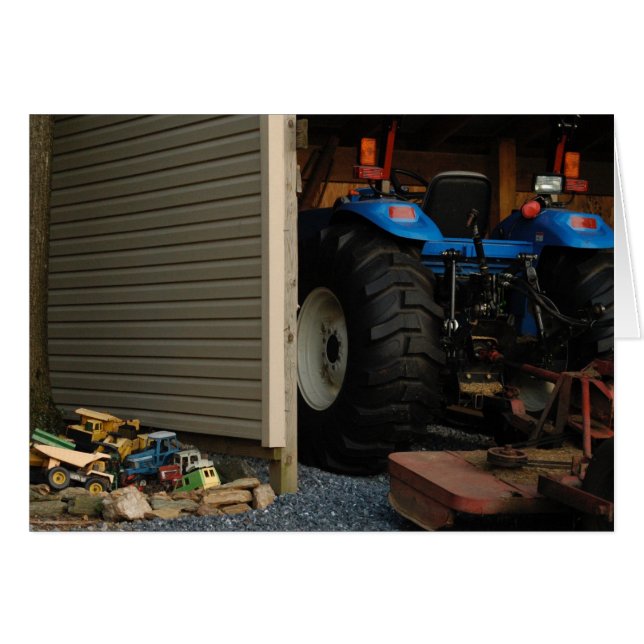 Jungen und Spielzeug (Vorderseite (Horizontal))