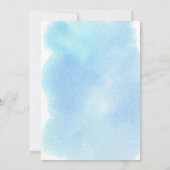 Jungen unter der Sea Baby Dusche Einladung (Rückseite)