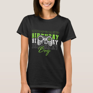 Jungen-Videospiel-Geburtstagsfeier für Jungen Kind T-Shirt