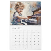 Jungen von Rock and Roll 2026 Kalender 12 Monate (Jan 2027)