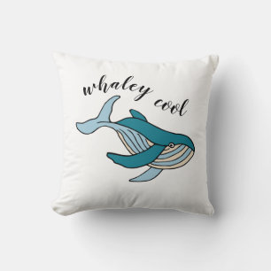 Jungen Walfisch 'Whaley Cool' Kissen