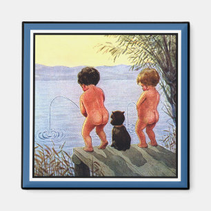 "Jungen werden Jungen sein" Magnet