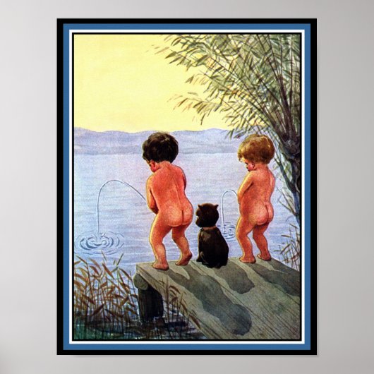 "Jungen werden Jungen sein" Poster (Vorne)