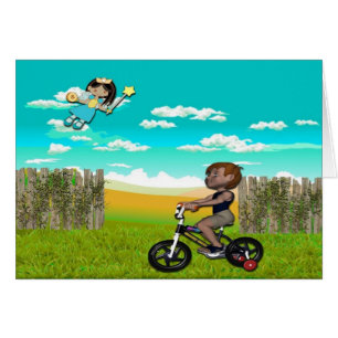 Jungen-Zahn-Fee-Karte