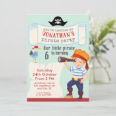 Jungen zum Geburtstag jedes Party Einladung (Stehend Vorderseite)