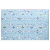 Jungenblauflugzeuge Stoff (Fat Quarter (45,7 x 55,9 cm))