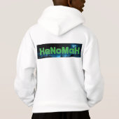 Jungendliche große Hoodie (Rückseite)