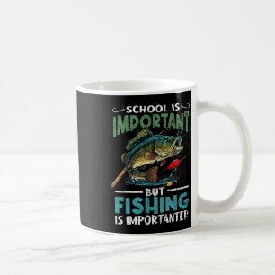 Jungenfisch Junge Kinder Junge Fische Sprichwort B Kaffeetasse