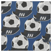 Jungenfußballfußbalstiefel und -ball stoff (Muster)