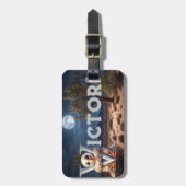 Jungengeier-Gepäckmarke Gepäckanhänger (Vorderseite vertikal)