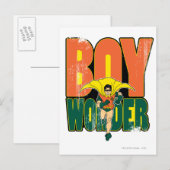 Jungengrafiker Postkarte (Vorne/Hinten)