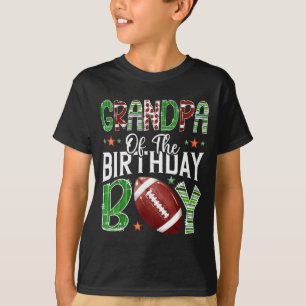 Jungenhemd Opa Geburtstag Spieltag Football T-Shirt
