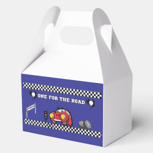 JUNGENS 1. GEBURTSTAG RASANTE BLAUE PARTY RENNAUTO GESCHENKSCHACHTEL