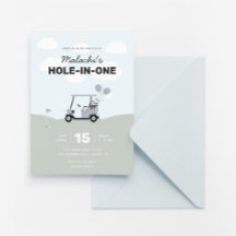 Jungen's Hole-in-One Golf 1. Geburtstag