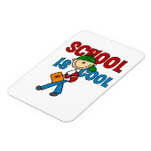 Jungenschule ist cool magnet (Linke Seite)