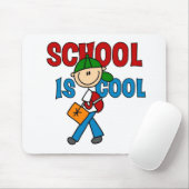 Jungenschule ist cool mousepad (Mit Mouse)