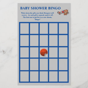 Jungenspielzeuge-Themen-Baby-Shower-Bingo