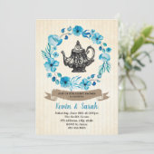 Jungentee-Party Einladung (Stehend Vorderseite)