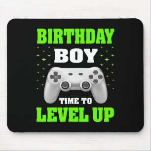 Jungenzeit, um das Videospiel-Geburtstagsgeschenk Mousepad