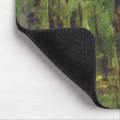 Junger Bauer, der im Wald, 1878 sitzt Mousepad (Ecke)
