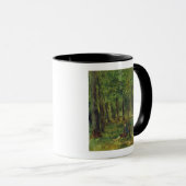 Junger Bauer, der im Wald, 1878 sitzt Tasse (VorderseiteRechts)