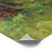 Junger Bauer im Wald, 1878 Poster (Ecke)