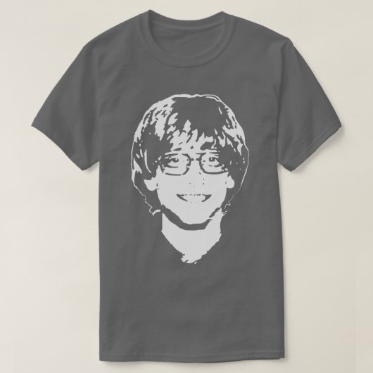 Junger Bill Gates T-Shirt (Design vorne)