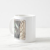 Junger Capuchin-Affe Kaffeetasse (Vorderseite Links)