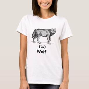 Junger Cherokee Wolf T-Shirt