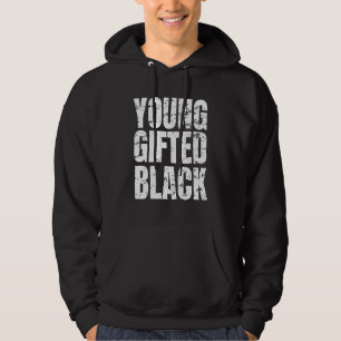 Junger Ed Black Black History Month Afroamerikane Hoodie