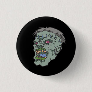 Junger Frankenstein grafischer Pinback Knopf Button